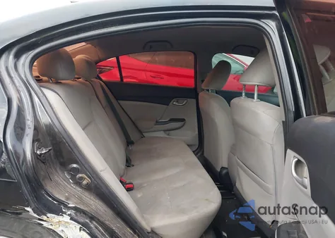 2013 Honda Civic Lx z USA, uszkodzony, nr VIN 19XFB2F56DE257597